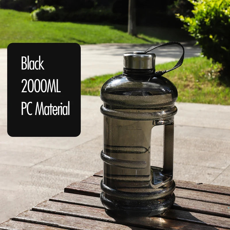 Portable Water Bottle Large Capacity 2L
