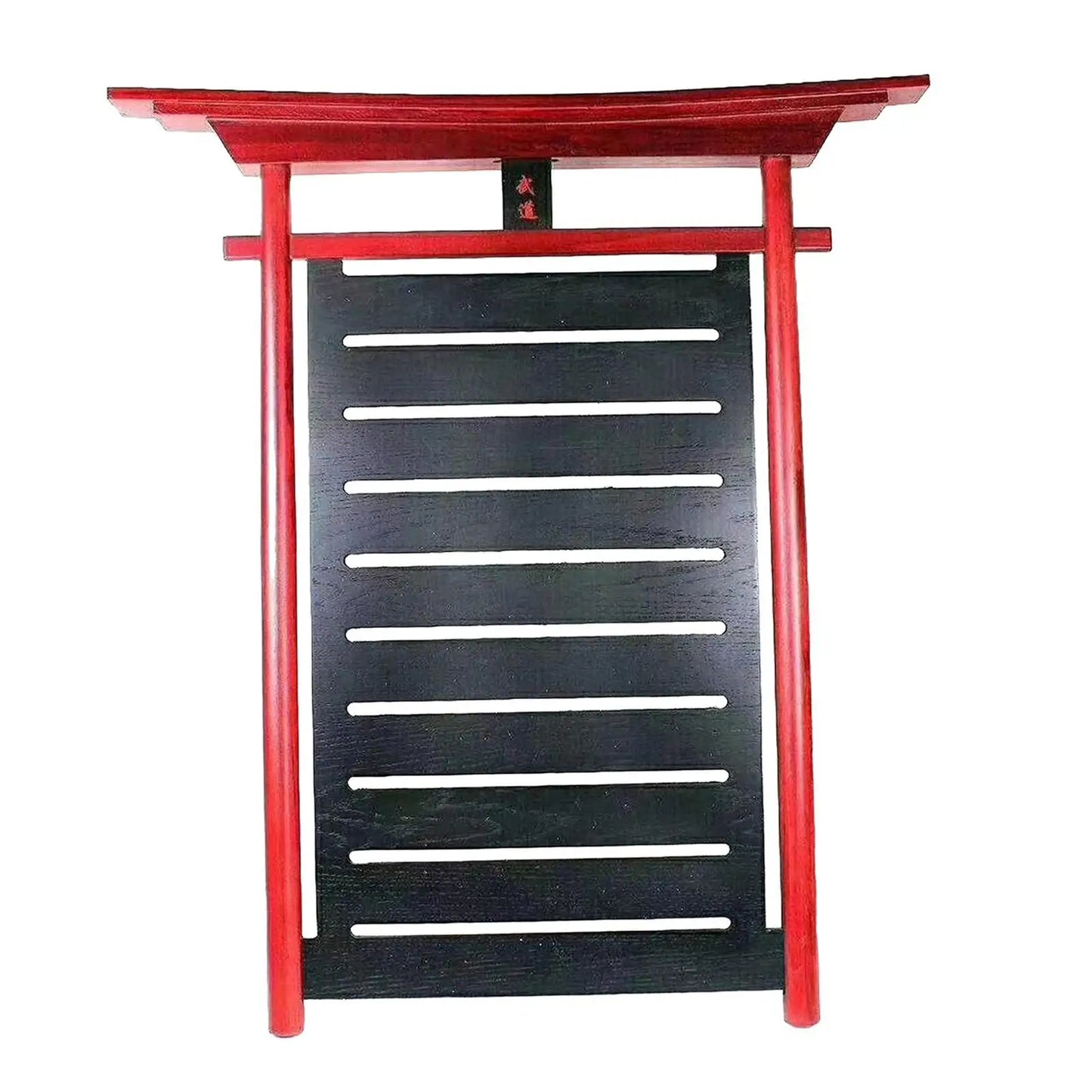 Wood Jiu Jitsu Belt Display Rack Wooden with Metal Hook for Kids and Adults