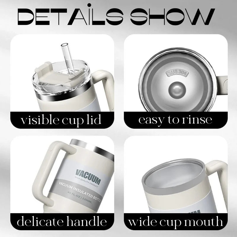 Double-layer  Cold drink travel cup coffee cup