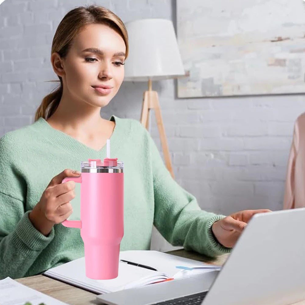 Stainless Steel Portable Water Cup Vacuum Thermal Insulated Mug