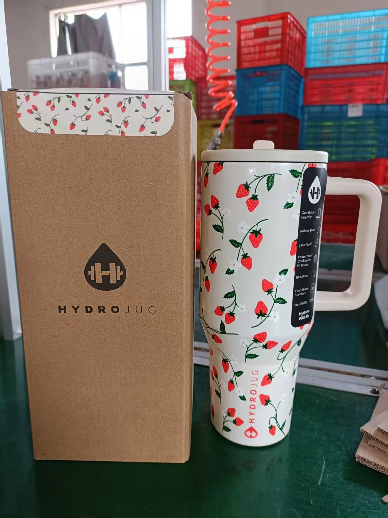 HydroJug Tumbler Car Mug