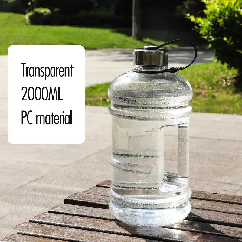 Portable Water Bottle Large Capacity 2L