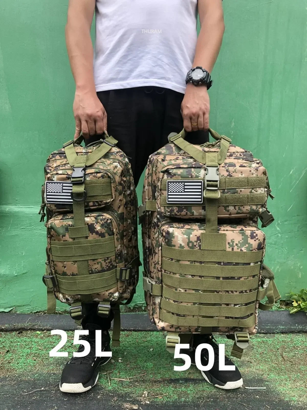 Backpack  Tactical Sports 25L/50L