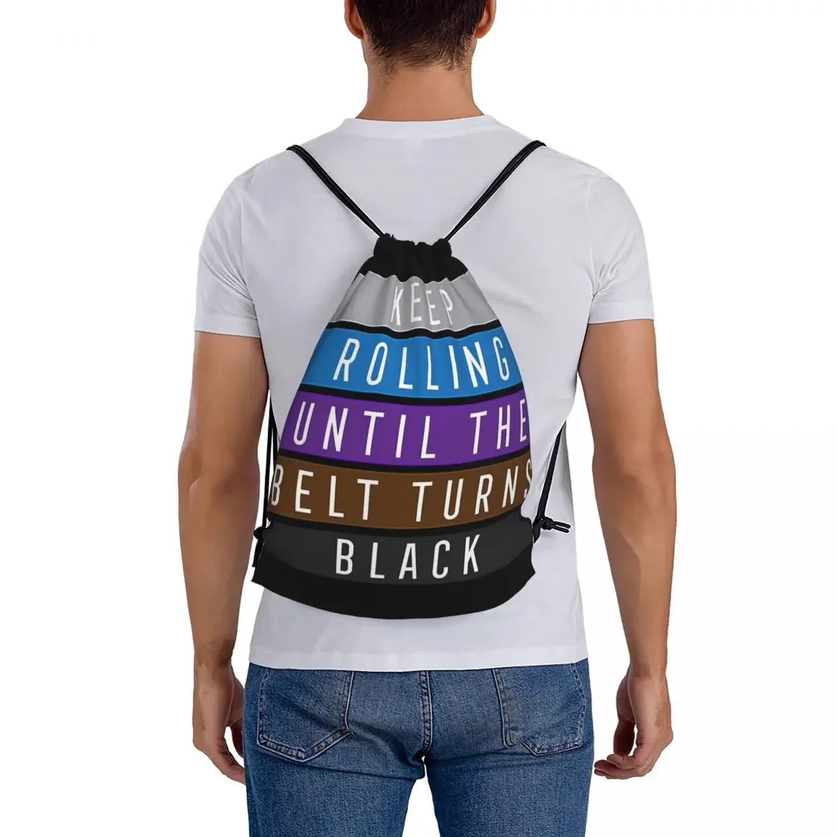 Jiu Jitsu BJJ Keep Rolling Light Backpack