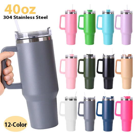 Stainless Steel Portable Water Cup Vacuum Thermal Insulated Mug
