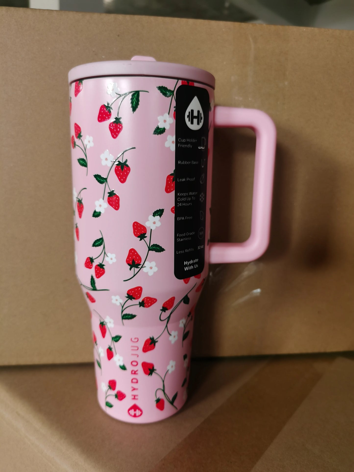 HydroJug Tumbler Car Mug