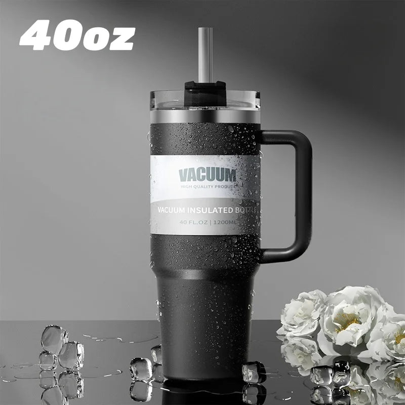 Double-layer  Cold drink travel cup coffee cup