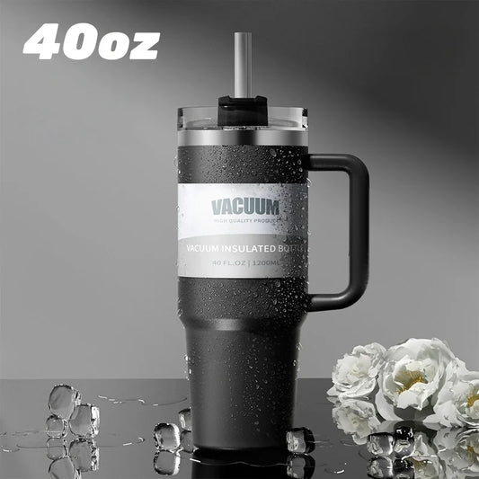 Double-layer  Cold drink travel cup coffee cup